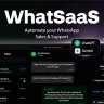WhatSaaS Multi-Tenant WhatsApp Sales & Support: Chatbots, Flow Builder & API Access